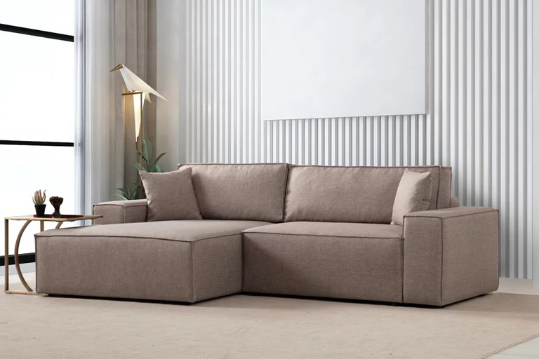 Canapé d&#039;angle côté gauche