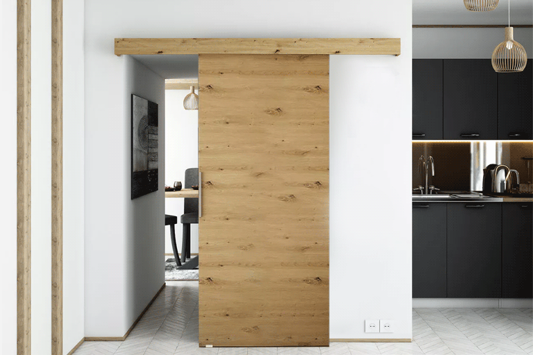 Position spécifique de la porte